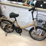 軽くておしゃれな小径自転車「ターボオーバーミニ」を初展示してみました。