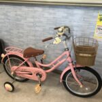 かわいい幼児自転車「ハッチ」をお買い上げいただきました。