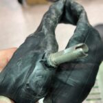 自転車のタイヤに空気を入れるとお金がたまりますヨ