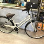 お手頃シティサイクル「クラシカルシティ」のM.ライトグレーが入荷しました