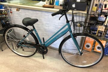 シンプルなシティサイクルが入荷しました「イノセントシティ」メーカーの在庫限り